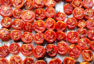 oven dried tomatoes ready