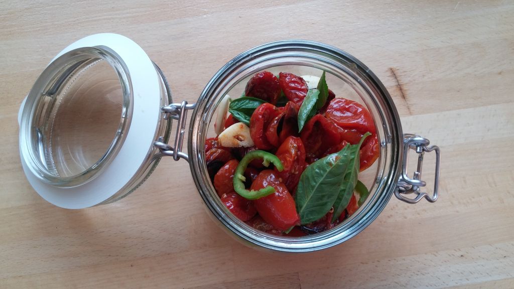 Scrumptious Oven Dried Tomatoes - Let's Brighten Up