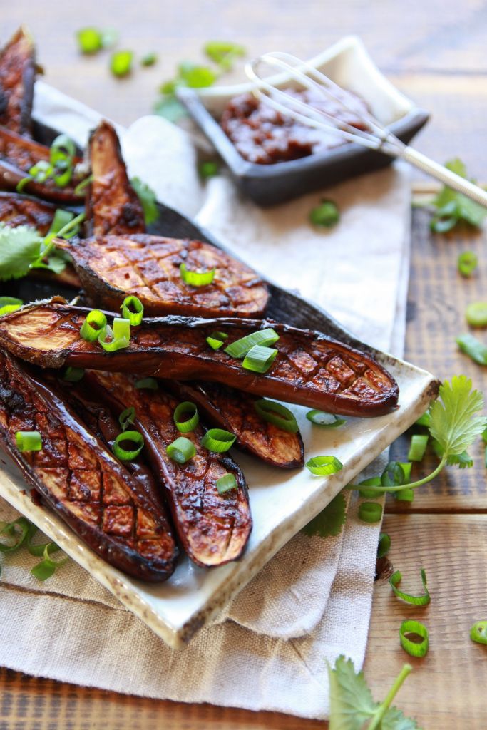 roasted mini eggplants