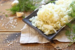 homemade sauerkraut