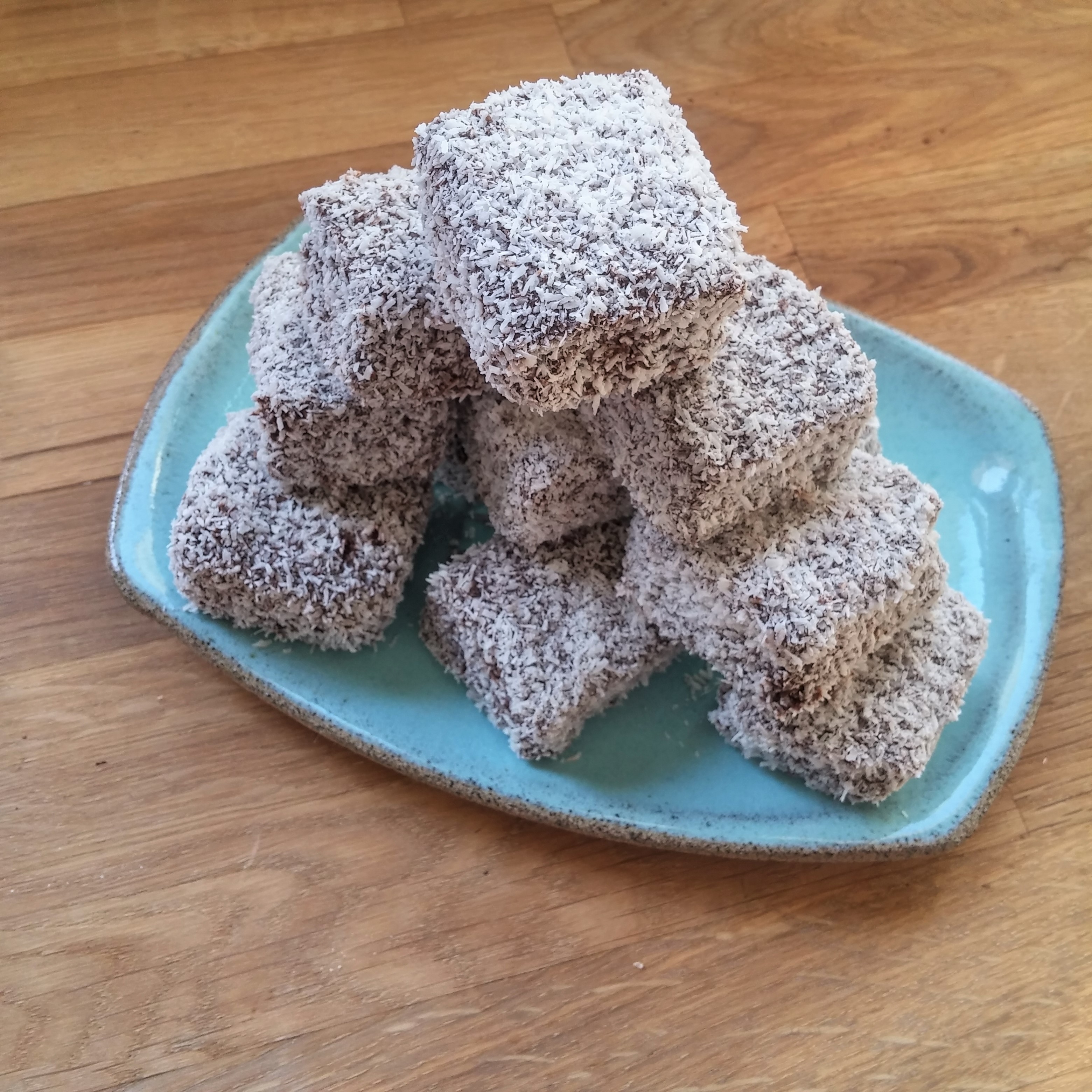 vegan lamingtons