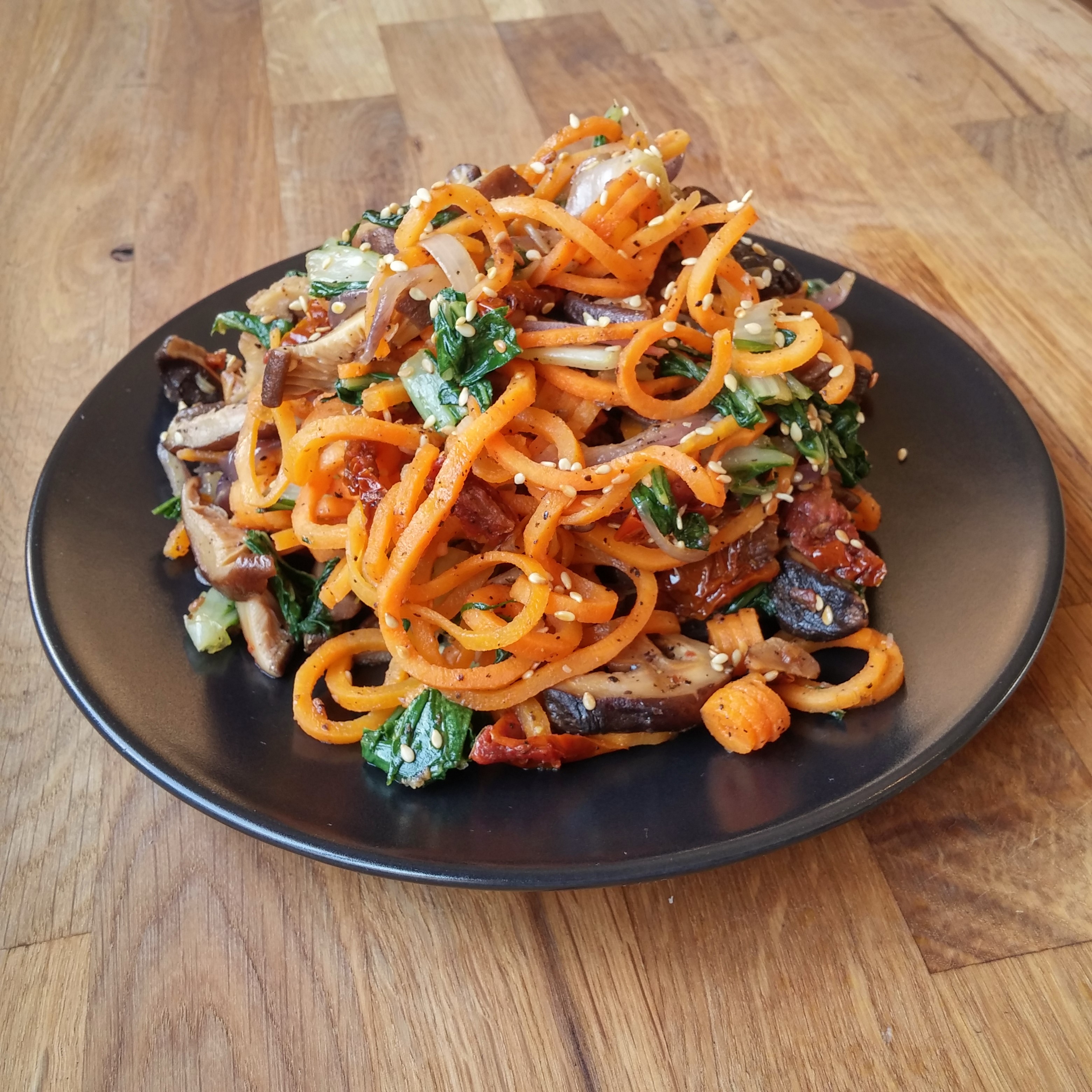 Super Easy Sweet Potato Noodle Recipe Let s Brighten Up