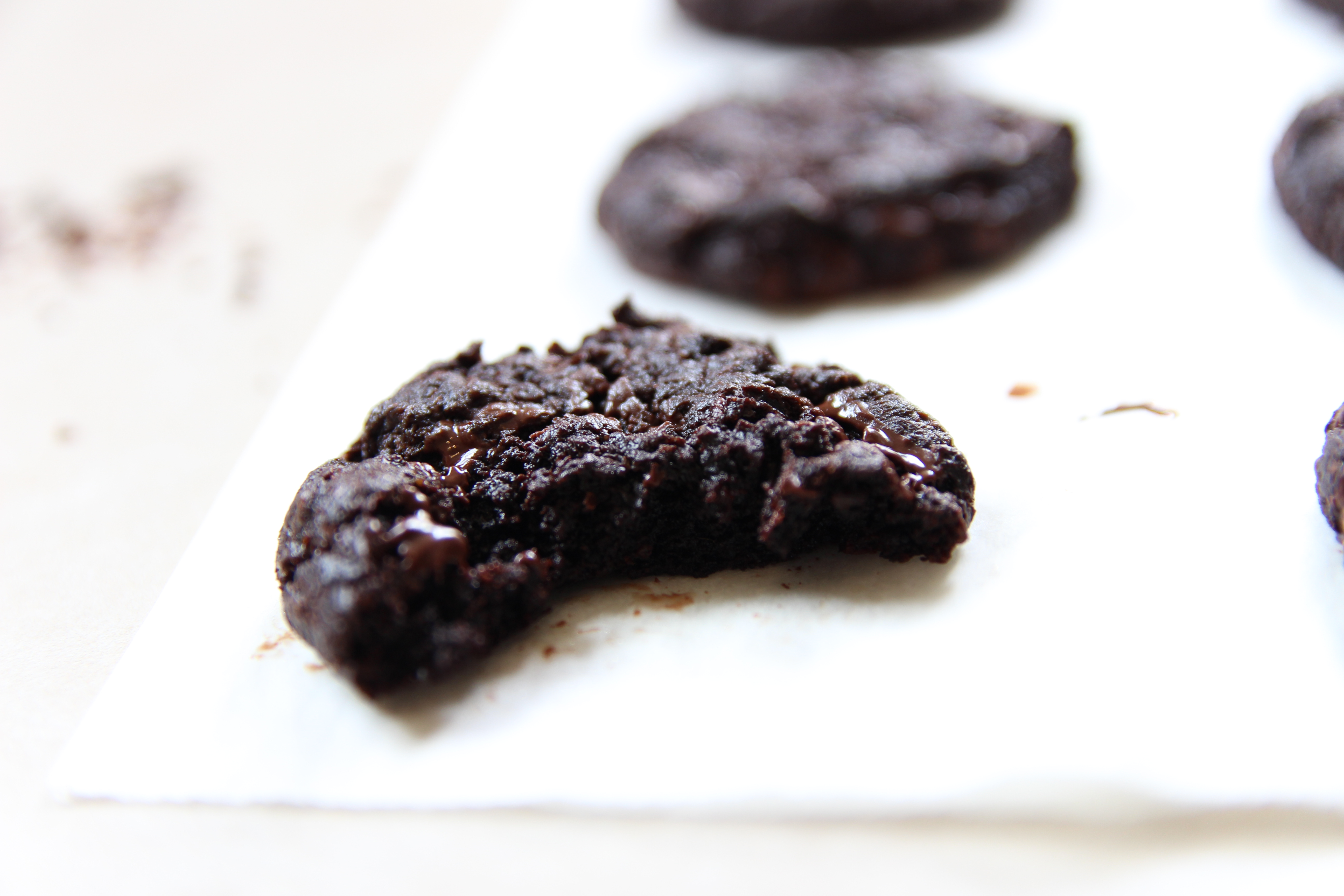 double chocolate chip cookies