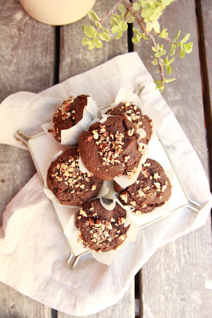 Vegan Chocolate Muffins - Paleo Friendly! - Let's Brighten Up