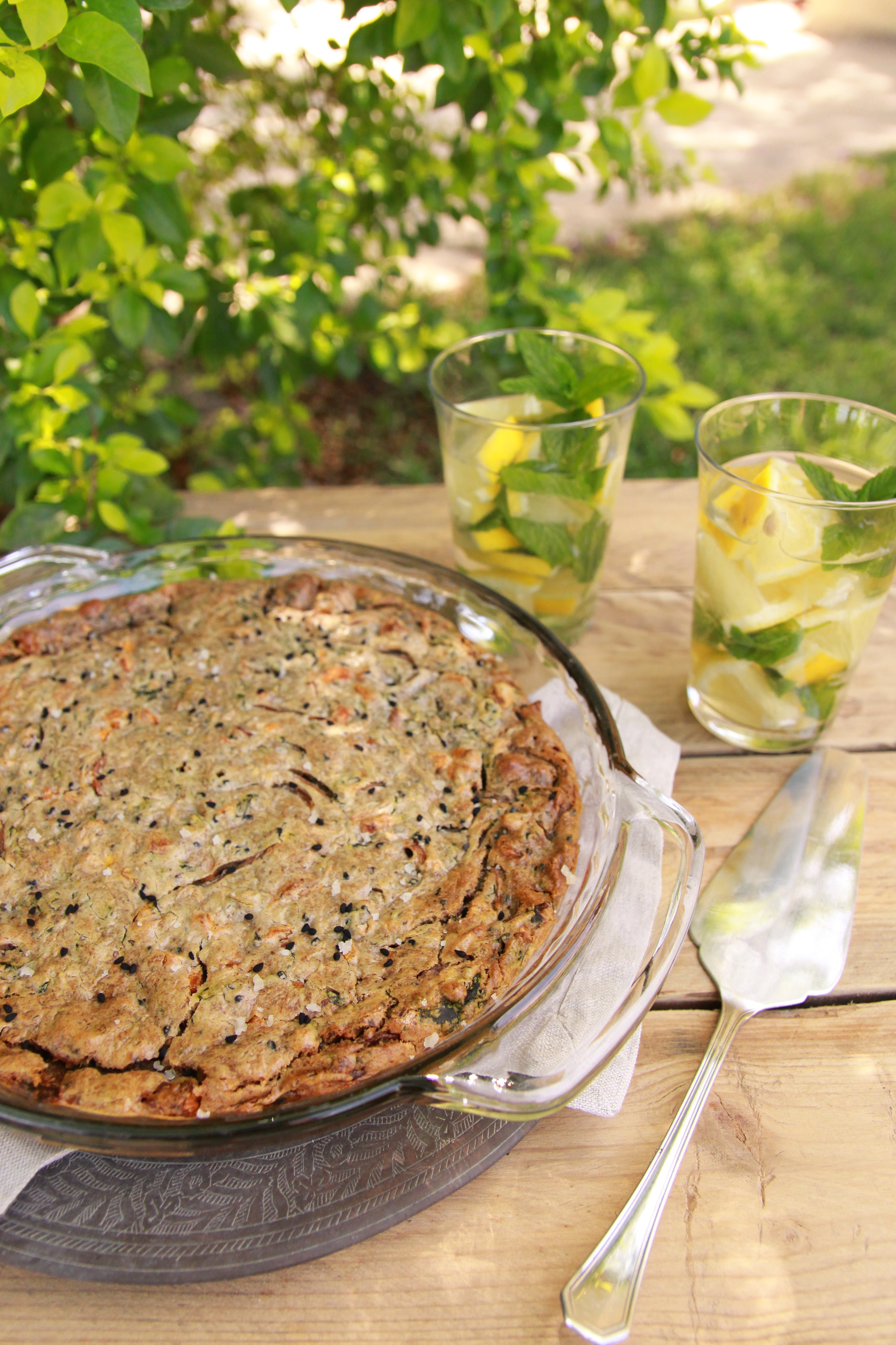 sweet potato no crust quiche