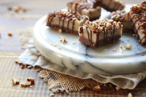 no bake pecan bars