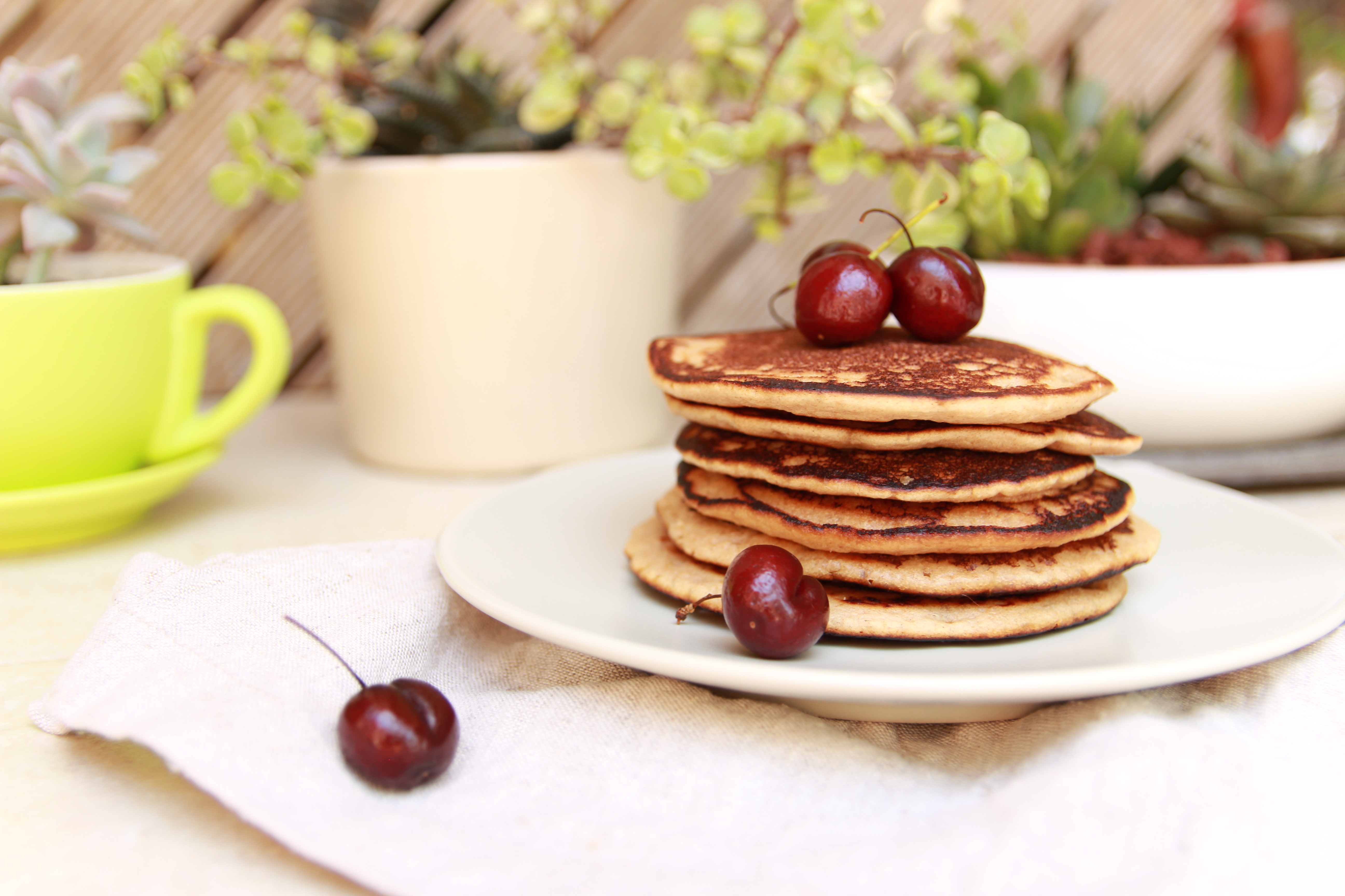 healthy vegan pancakes