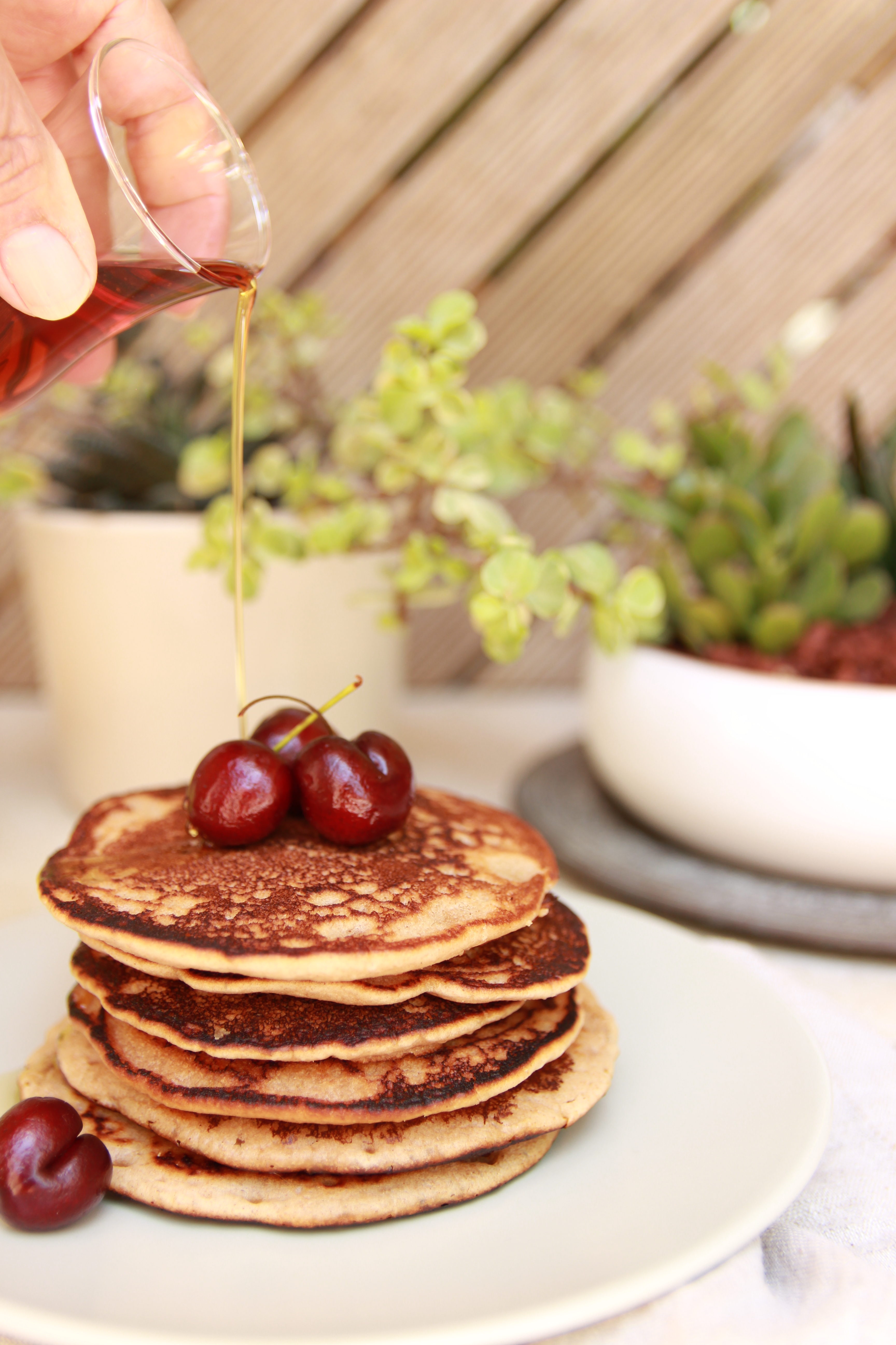 healthy vegan pancakes