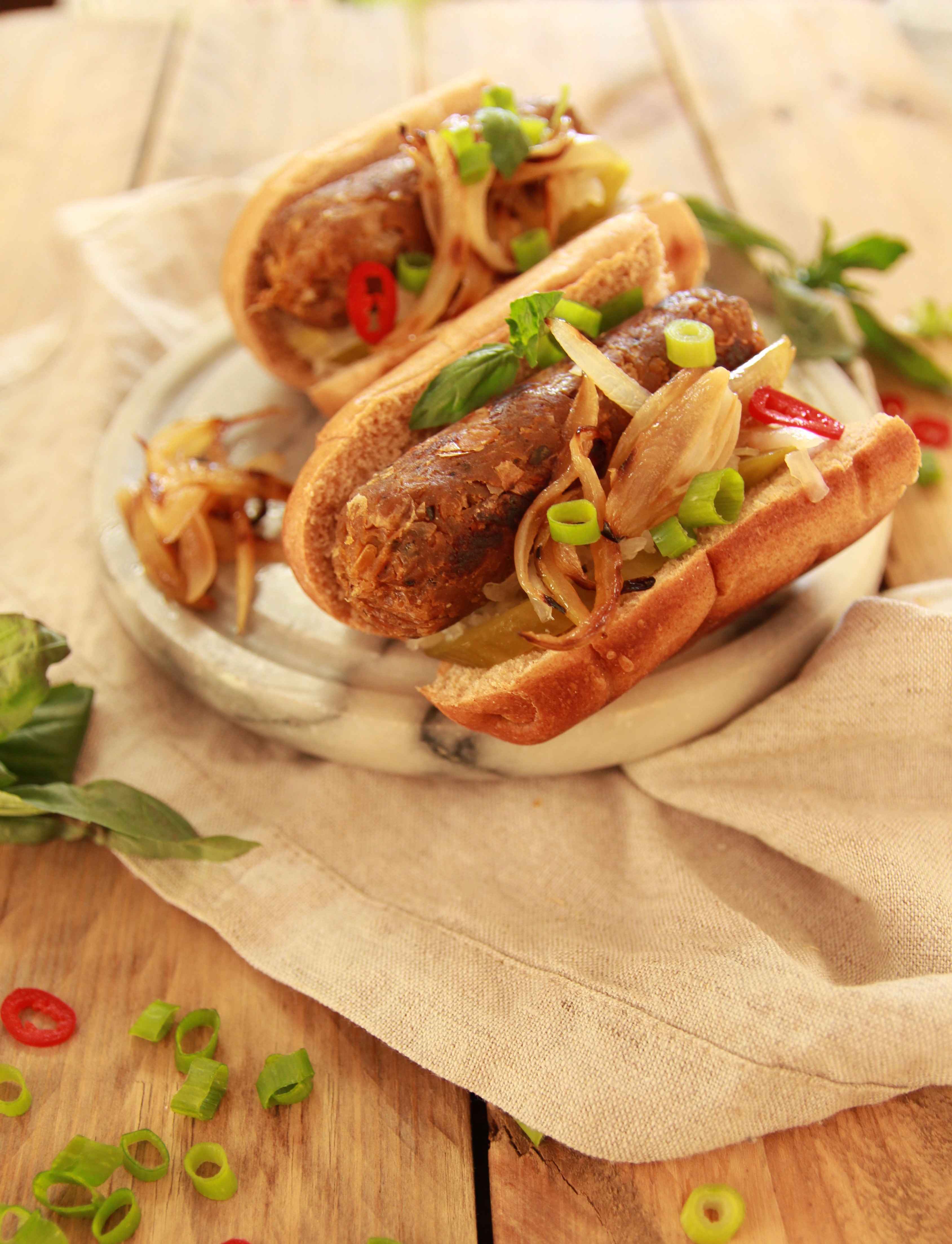 Vegan Italian Sausage without Oil - A Plantiful Path