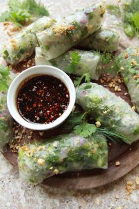 vegan summer rolls