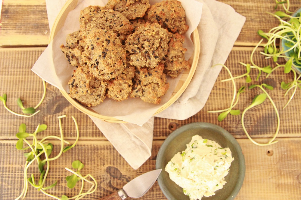 vegan drop biscuits