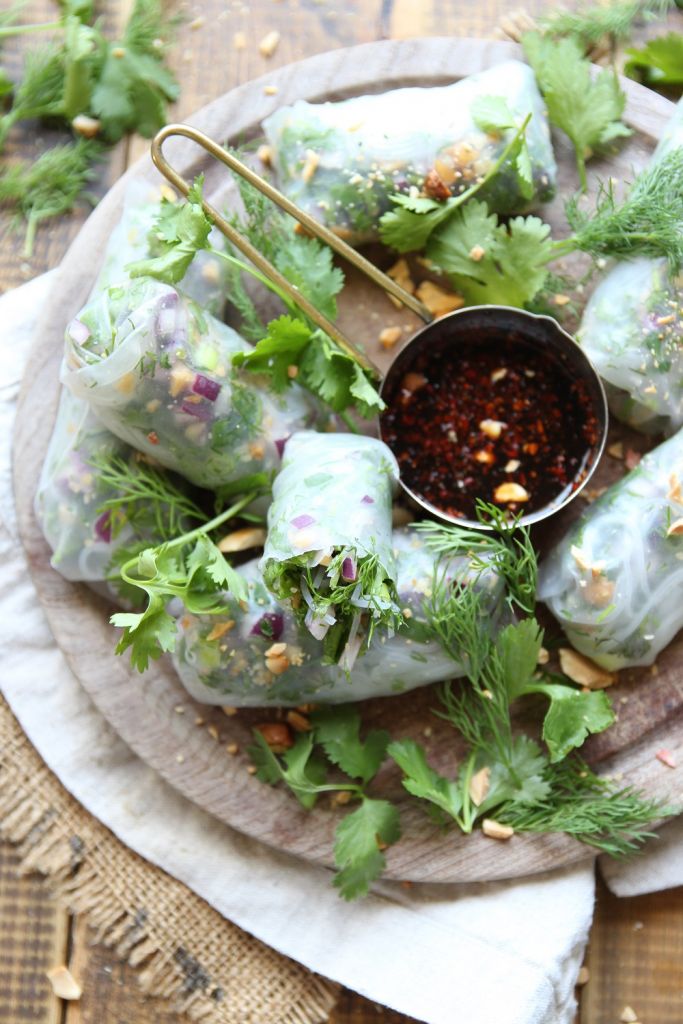 vegan summer rolls