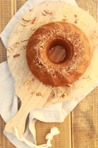 vegan maple cake