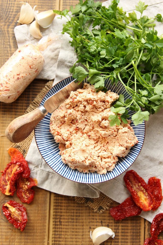 sun-dried tomato tofu spread