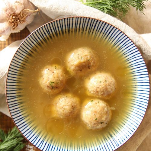 Vegan Matzo Ball Soup