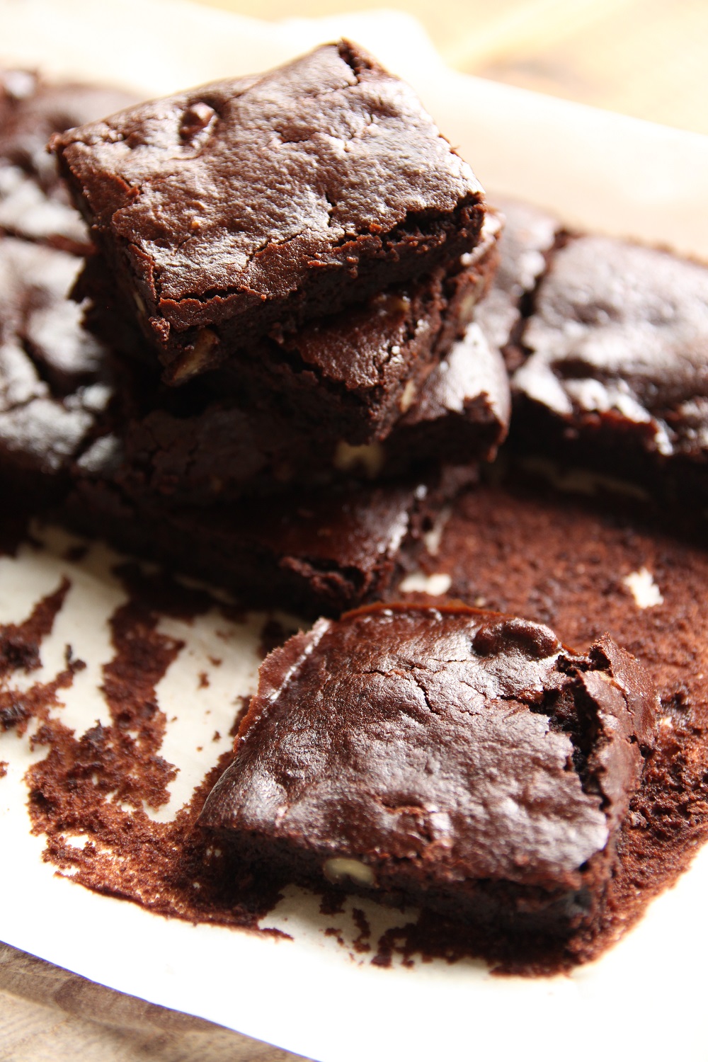 chocolate vegan brownies