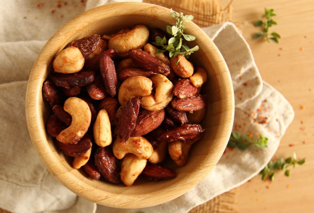 Spicy Maple Glazed Roasted Nuts To Try Today! - Let's Brighten Up