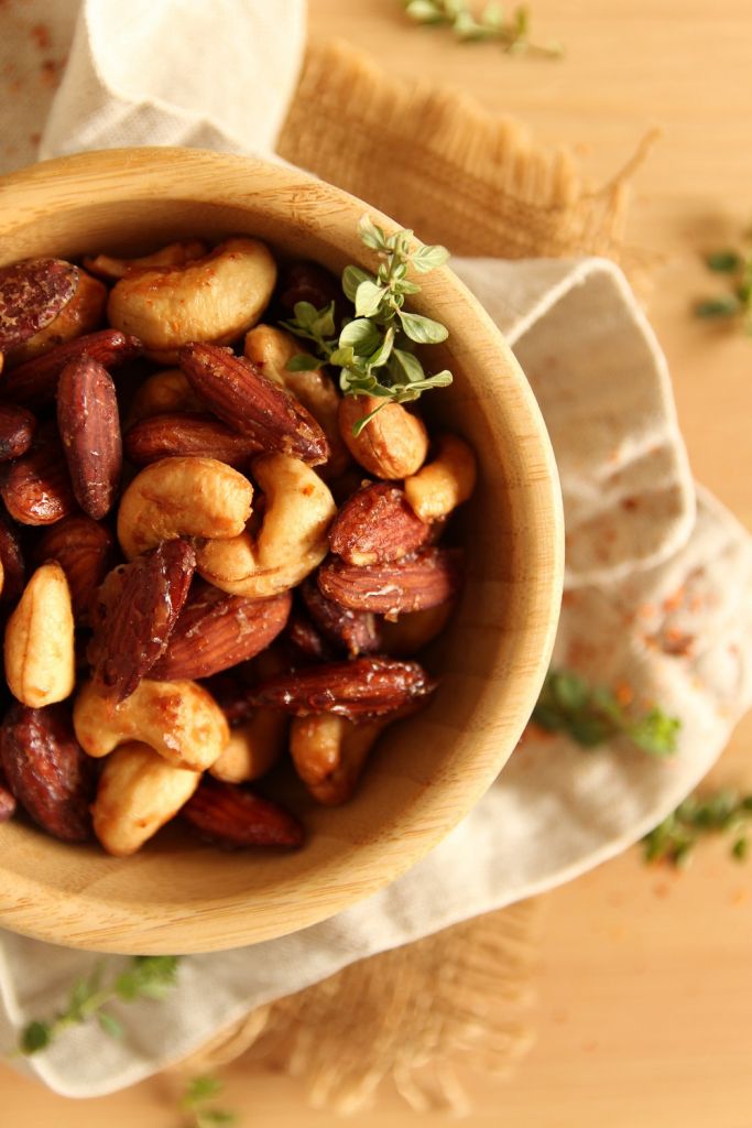 Spicy Maple Glazed Roasted Nuts To Try Today! Let's